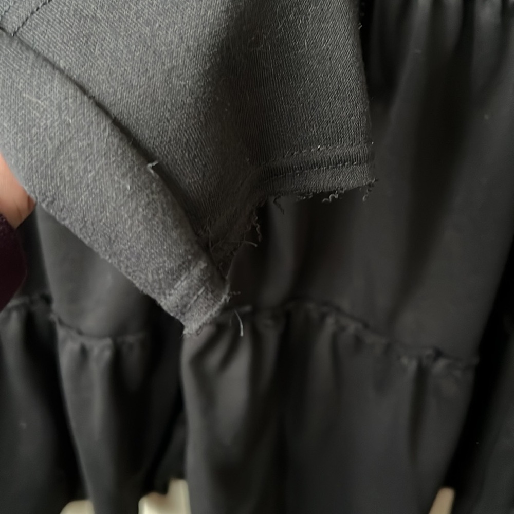 NWOT never worn. HYFVE tiered zip up A line long hoodie - Picture 8 of 11